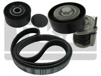 Set curea transmisie cu caneluri AUDI A4 Cabriolet (8H7, B6, 8HE, B7) (2002 - 2009) SKF VKMA 31084 piesa NOUA