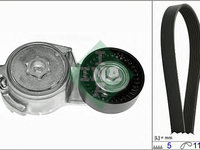 Set curea transmisie cu caneluri FIAT 500L - OEM - INA: 529001310|529 0013 10 - W02222937 - LIVRARE DIN STOC in 24 ore!!!