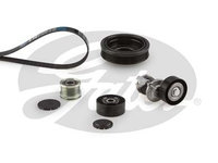 Set curea transmisie cu caneluri K046PK1078 GATES pentru Vw Eurovan Vw Kombi Vw Transporter Vw Multivan Vw Amarok