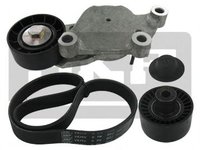 Set curea transmisie cu caneluri MAZDA 3 (BK) (2003 - 2009) SKF VKMA 33058