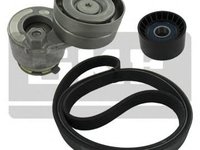 Set curea transmisie cu caneluri MITSUBISHI CARISMA (DA_), VOLVO S40 I limuzina (VS), VOLVO V40 combi (VW) - SKF VKMA 36038