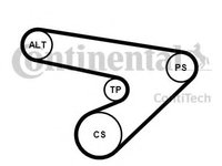 Set curea transmisie cu caneluri OPEL FRONTERA B (6B_) (1998 - 2016) CONTITECH 6PK1725K1