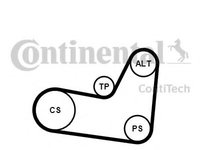 Set curea transmisie cu caneluri SEAT CORDOBA (6K1, 6K2) (1993 - 1999) CONTITECH 6PK1070K2 piesa NOUA