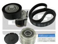 Set curea transmisie cu caneluri SKODA SUPERB combi (3T5) (2009 - 2015) SKF VKMAF 31098