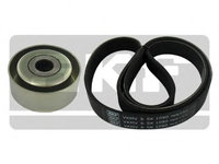 Set curea transmisie cu caneluri VKMA 33132 SKF pentru CitroEn C3 CitroEn C2 Peugeot 307 CitroEn C4 Peugeot 206 Peugeot 207