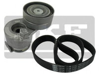 Set curea transmisie cu caneluri VKMA 36072 SKF pentru Renault Megane Renault ScEnic Renault Grand Renault Gran