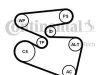 Set Curea transmisie FORD ESCORT VII GAL AAL ABL CONTITECH 6PK1555K3