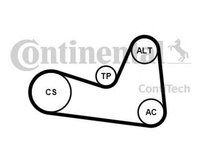 Set Curea transmisie RENAULT LOGAN I combi KS CONTITECH 6PK1200K1