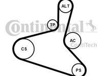 Set Curea transmisie VW TRANSPORTER V caroserie 7HA 7HH 7EA 7EH CONTITECH 6DPK1195K2