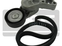 Set Curea transmisie VW TRANSPORTER V platou sasiu 7JD 7JE 7JL 7JY 7JZ 7FD SKF VKMA31001