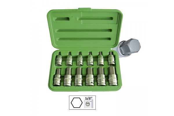 SET DE 12 PIESE 1/2` IMBUSURI HEX. JBM
