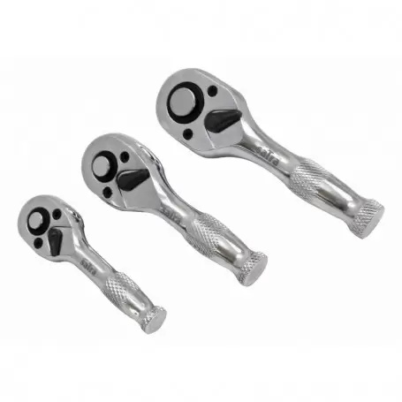 Set de 3 mini clicheti 1/4, 3/8, 1/2