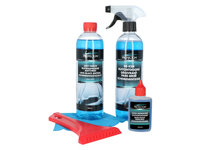 Set de Iarna Protecton 5 Piese - Pregatirea Completa pentru Iarna - Spray Dezghetare, Dezghetator yale, parbrizol, racleta si laveta