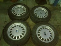 Set de jante BMW originale 16" cu cauciucuri