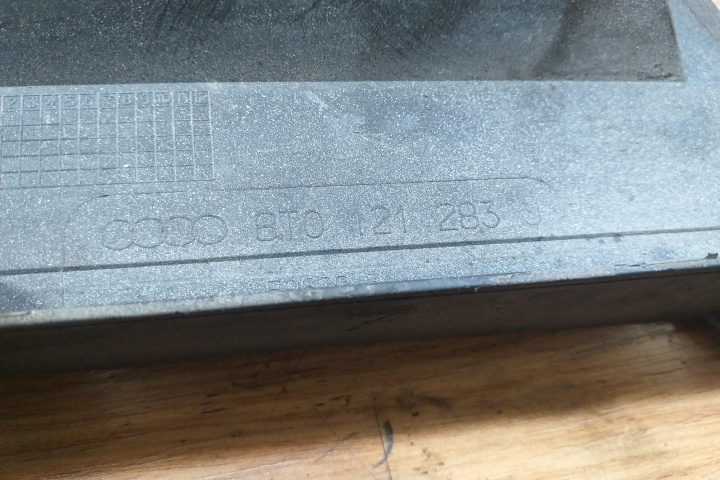 Set deflector radiator A3 A4 A5 A6 Audi 