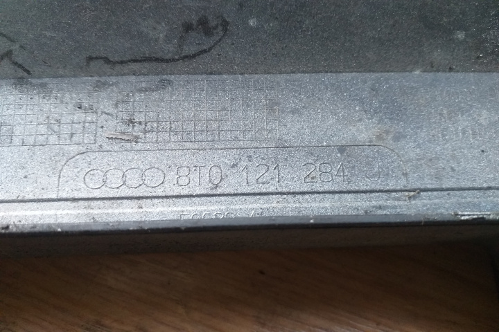 Set deflector radiator A3 A4 A5 A6 Audi 