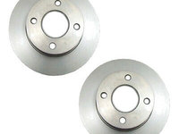 Set disc frana Audi 80 (81, 85, B2), 80 (B3, B4), 90 (B2, B3), Coupe (81, 85), Coupe (89, 8b) SRLine parte montare : Punte spate