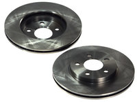 Set disc frana Chrysler Daytona Cupe, Es, Le Baron Cabriolet, Le Baron Cupe, Le Baron Limuzina, Saratoga, Voyager 2 (Es), Plymouth Sundance Cupe, Sundance Limuzina SRLine parte montare : Punte fata