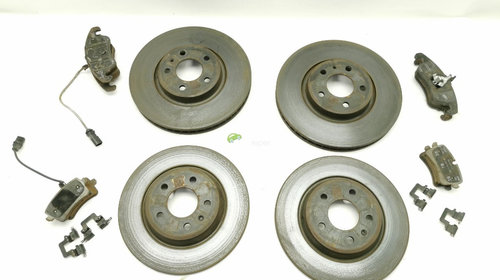 Set discuri fata, spate + placute frana Originale Audi A6 C7 4G / A7 4G 2.0 TDI