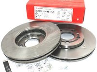 Set discuri frana fata bremo punte fata pt audi,seat,skoda,vw