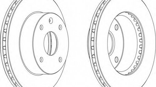 Set discuri frana fata Chevrolet Lacetti moto