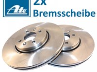 Set Discuri Frana Fata Opel Corsa D 1.3 Cdti ATE