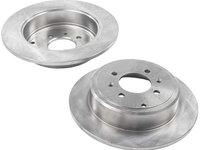 Set discuri frana spate Peugeot 406 (8b), 10.1995-01.2005, marca SRLine S71-1087