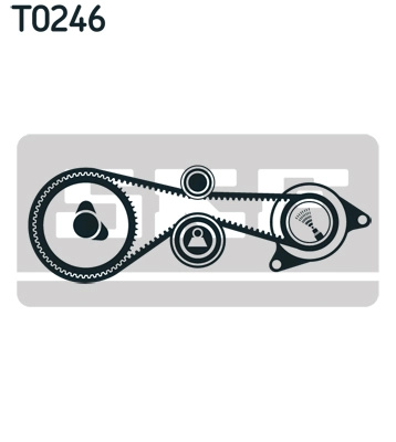 Set distributie curea SKF AUDI A6 C6 (4F2) 2004-20