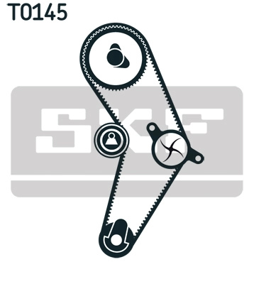 Set distributie curea SKF RENAULT LOGAN I combi (KS_) 2007-2012 - VKMA 06009