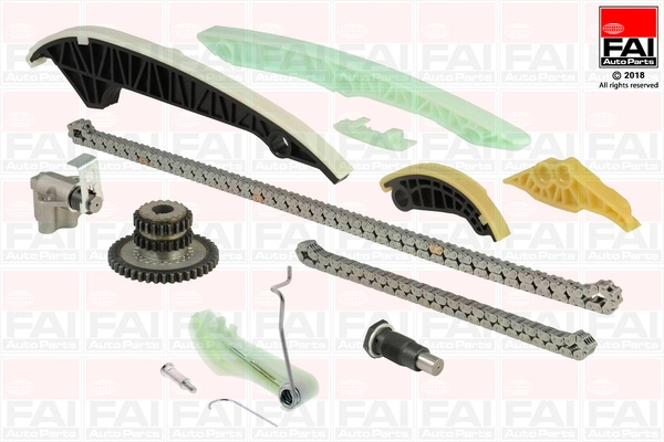 Set distributie lant partea de jos FAI AutoParts VW PASSAT B7 caroserie inchisa/combi (365) 2010-2014 - TCK212