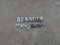 Set Emblema si Inscriptii Portbagaj Renault Megane 1 Scenic 1 Model 1996-2003 Originale Poze Reale !
