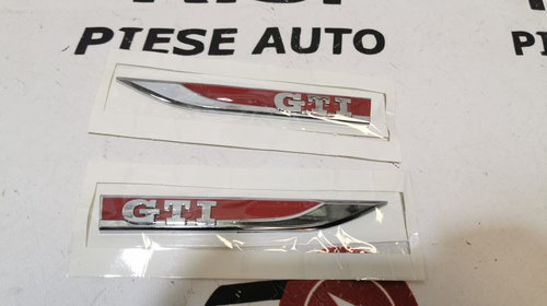 Set embleme aripa (GTi) VW GOLF VII dupa 2013 cod origine 5G0853688L