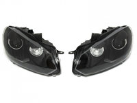 Set Faruri Bi-Xenon Dreapta + Stanga Oe Volkswagen Golf 6 2008-2013 R-Line Negru