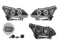 Set faruri tuning Bmw Seria 5 (E60/E61) 06.2003-03.2007 BestAutoVest fata stanga+dreapta H1+H1