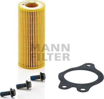 Set filtre hidraulice cutie e vit.automata IVECO Stralis MANN-FILTER HU 721 x KIT