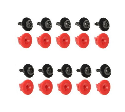 Set fixare scut motor Ford B-Max, C-Max, Fiesta, Focus C-Max, Focus II, Focus III, Galaxy, Kuga, Mondeo, S-Max, Transit/Tourneo Custom, Volvo C30, C70, S40/V50, S60/V60, S80, V70, Xc60, Xc70, set 20 buc, fixare scut sub motor, 1019377, 1449533