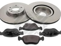 Set frana, frana disc ALFA ROMEO GTV (916C_), ALFA ROMEO SPIDER (916S_), ALFA ROMEO 156 (932) - MAPCO 47016