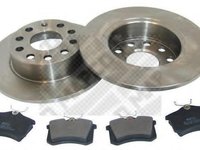 Set frana, frana disc AUDI A3 (8P1), VW RABBIT V (1K1), VW CADDY III caroserie (2KA, 2KH, 2CA, 2CH) - MAPCO 47831