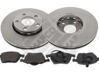 Set frana, frana disc AUDI A4 limuzina (8D2, B5), VW PASSAT limuzina (3B2), AUDI A6 limuzina (4B2, C5) - MAPCO 47860