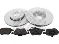 Set frana, frana disc AUDI A4 limuzina (8D2, B5), VW PASSAT limuzina (3B2), AUDI A6 limuzina (4B2, C5) - MAPCO 47860HPS