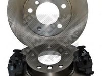 Set frana, frana disc BMW 3 Compact (E36), BMW 3 limuzina (E36), BMW 3 cupe (E36) - MAPCO 47880