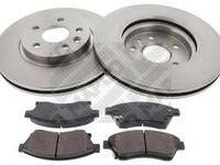 Set frana, frana disc CHEVROLET CRUZE (J300), OPEL ASTRA J, OPEL ASTRA J Sports Tourer - MAPCO 47844