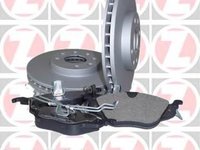 Set frana, frana disc CHEVROLET CRUZE (J300), OPEL ASTRA J, VAUXHALL ASTRA Mk VI (J) - ZIMMERMANN 640.4235.00