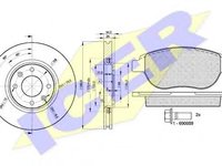 Set frana, frana disc Citroen XSARA (N1), Citroen XSARA Estate (N2), Citroen XSARA cupe (N0) - ICER 31429-4752