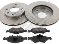 Set frana, frana disc FORD FIESTA Mk IV (JA_, JB_), MAZDA SOHO III (JASM, JBSM), FORD COURIER caroserie (J5_, J3_) - MAPCO 47652