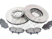 Set frana, frana disc FORD TRANSIT bus (E_ _), FORD TRANSIT Van (E_ _), FORD TRANSIT platou / sasiu (E_ _) - MAPCO 47665