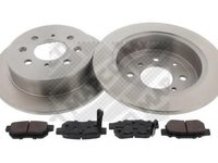 Set frana, frana disc HONDA CIVIC Mk V hatchback (EJ, EK), HONDA Ballade VI limuzina (EJ, EK), HONDA FIT II (GD) - MAPCO 47608