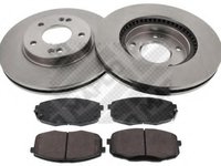 Set frana, frana disc KIA CEE'D hatchback (ED), KIA CEE'D SW (ED), HYUNDAI ELANTRA (FD) - MAPCO 47554