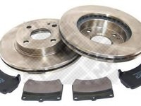 Set frana, frana disc MAZDA FAMILIA V (BA), MAZDA FAMILIA V (BA), MAZDA ETUDE IV (BG) - MAPCO 47510