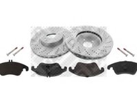 Set frana, frana disc MERCEDES-BENZ C-CLASS limuzina (W204), MERCEDES-BENZ C-CLASS T-Model (S204), MERCEDES-BENZ E-CLASS limuzina (W212) - MAPCO 47790